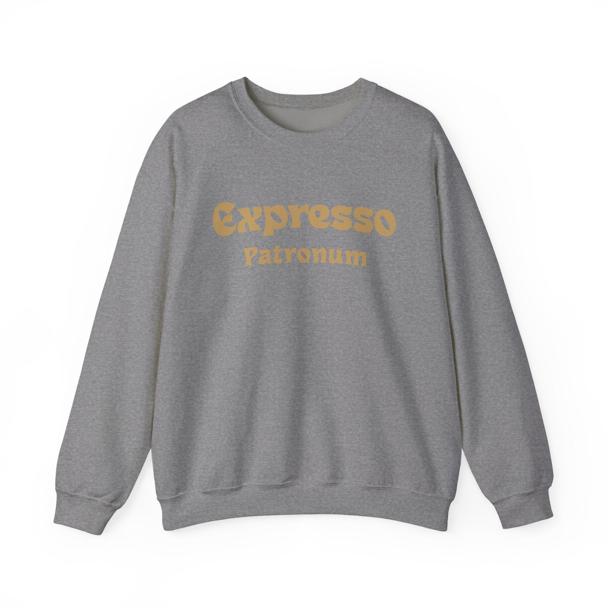 Expresso Patronum Crewneck Sweatshirt – Cozy Cotton Blend Pullover