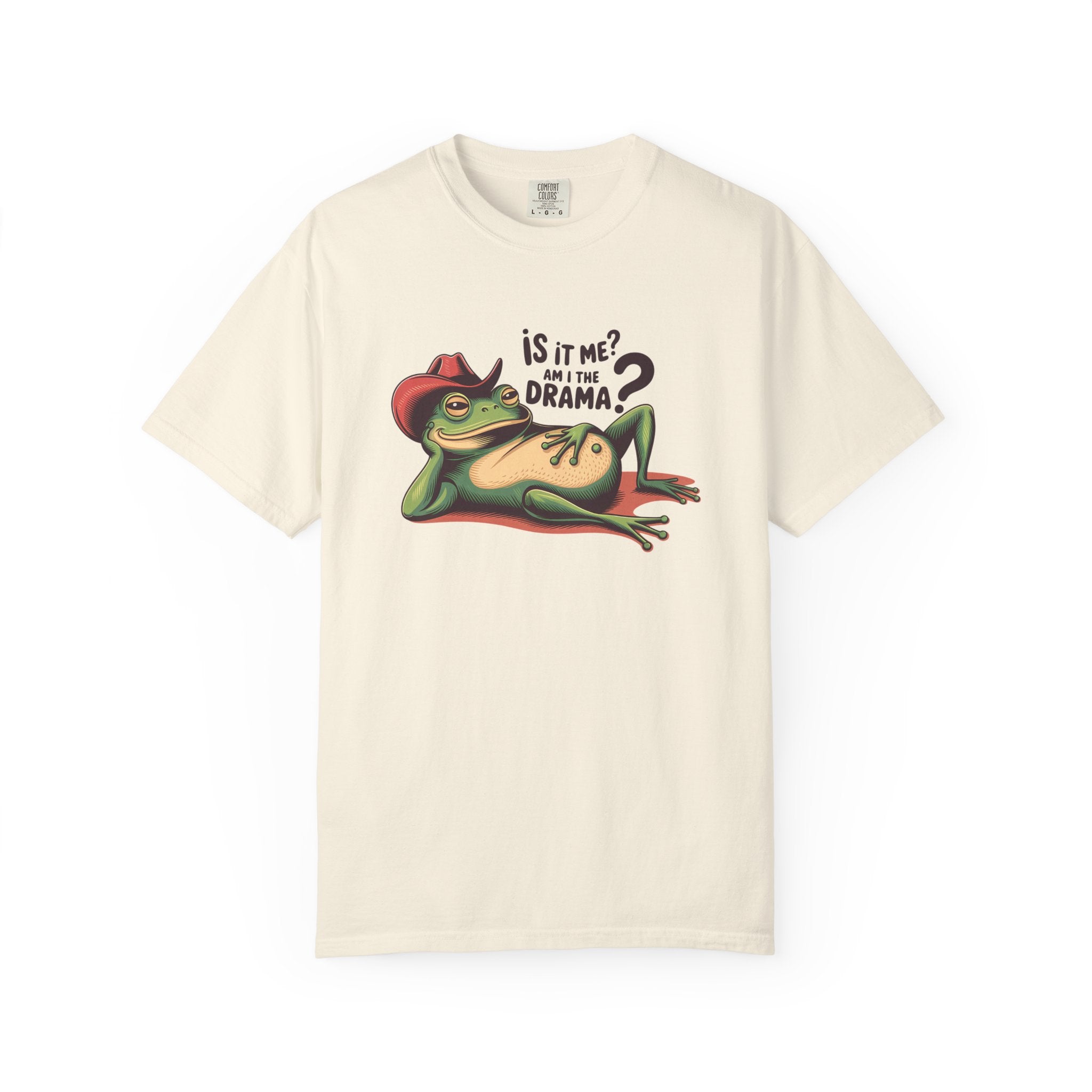 Cowboy Frog Graphic T-Shirt, Vintage Style Cotton Unisex Casual Tee