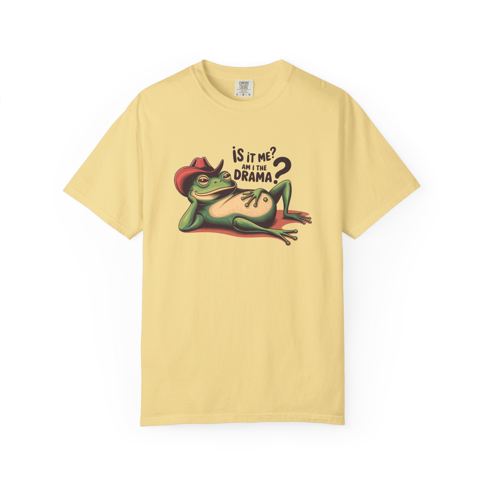 Cowboy Frog Graphic T-Shirt, Vintage Style Cotton Unisex Casual Tee