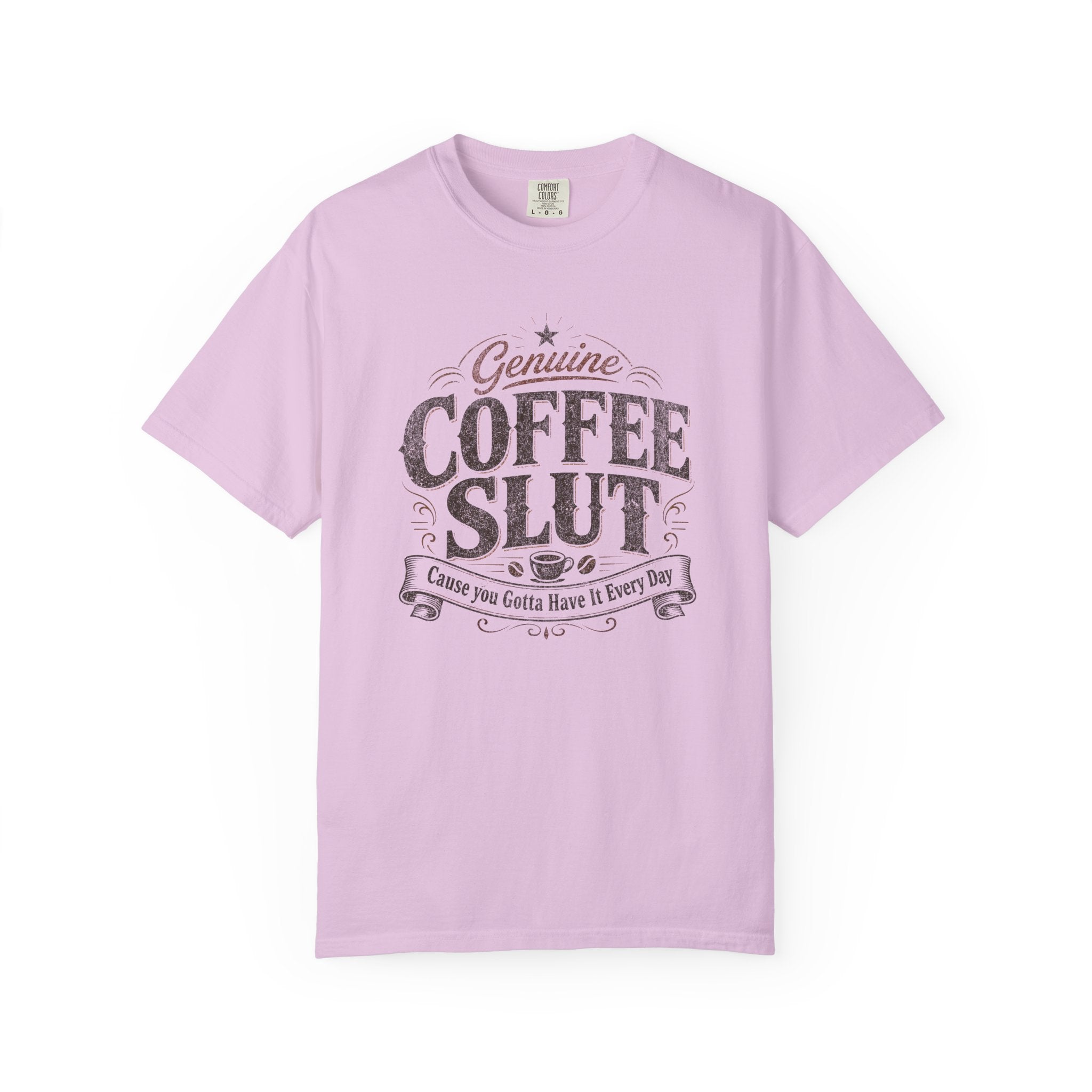 Coffee Slut Graphic Tee — Funny Coffee Lover Shirt