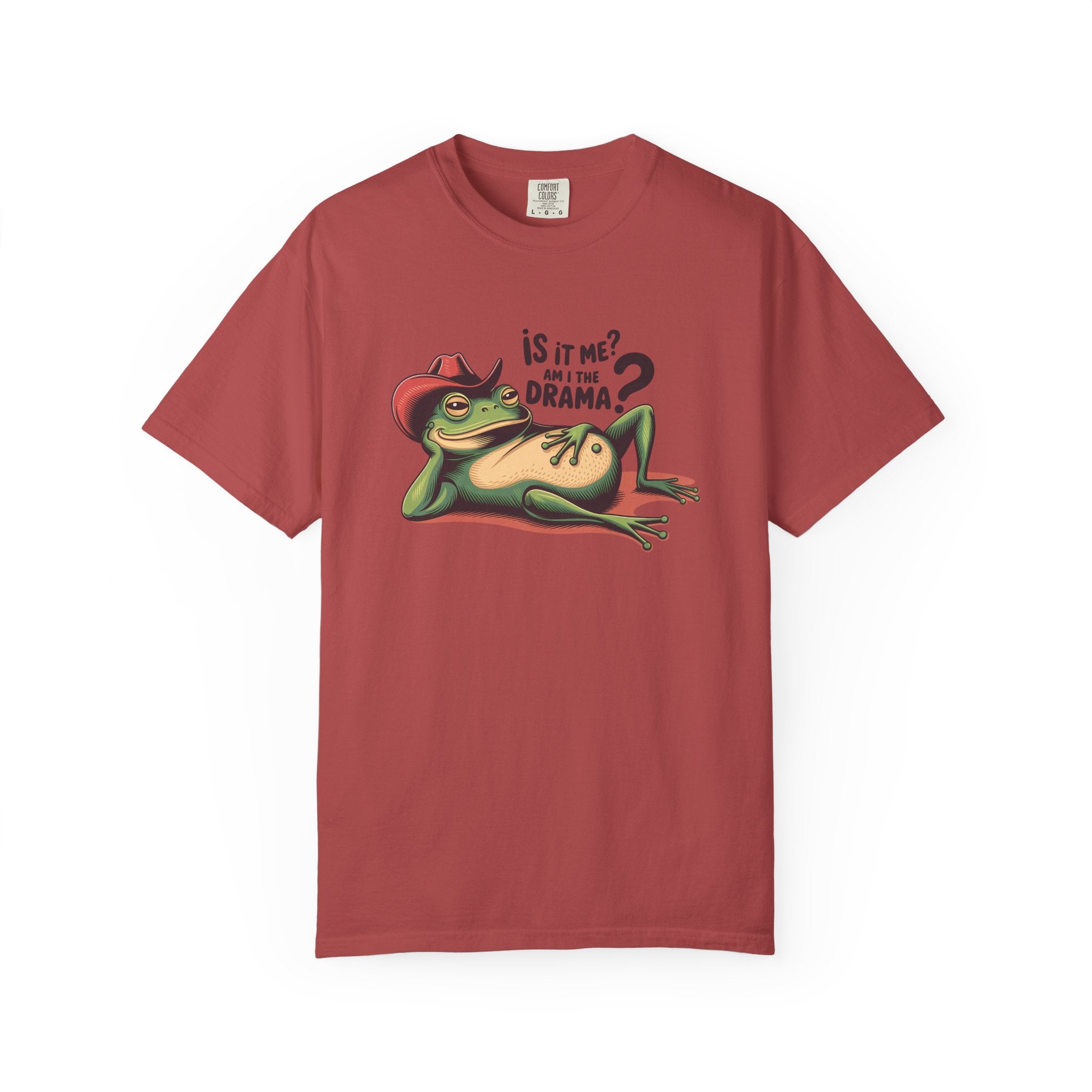 Cowboy Frog Graphic T-Shirt, Vintage Style Cotton Unisex Casual Tee