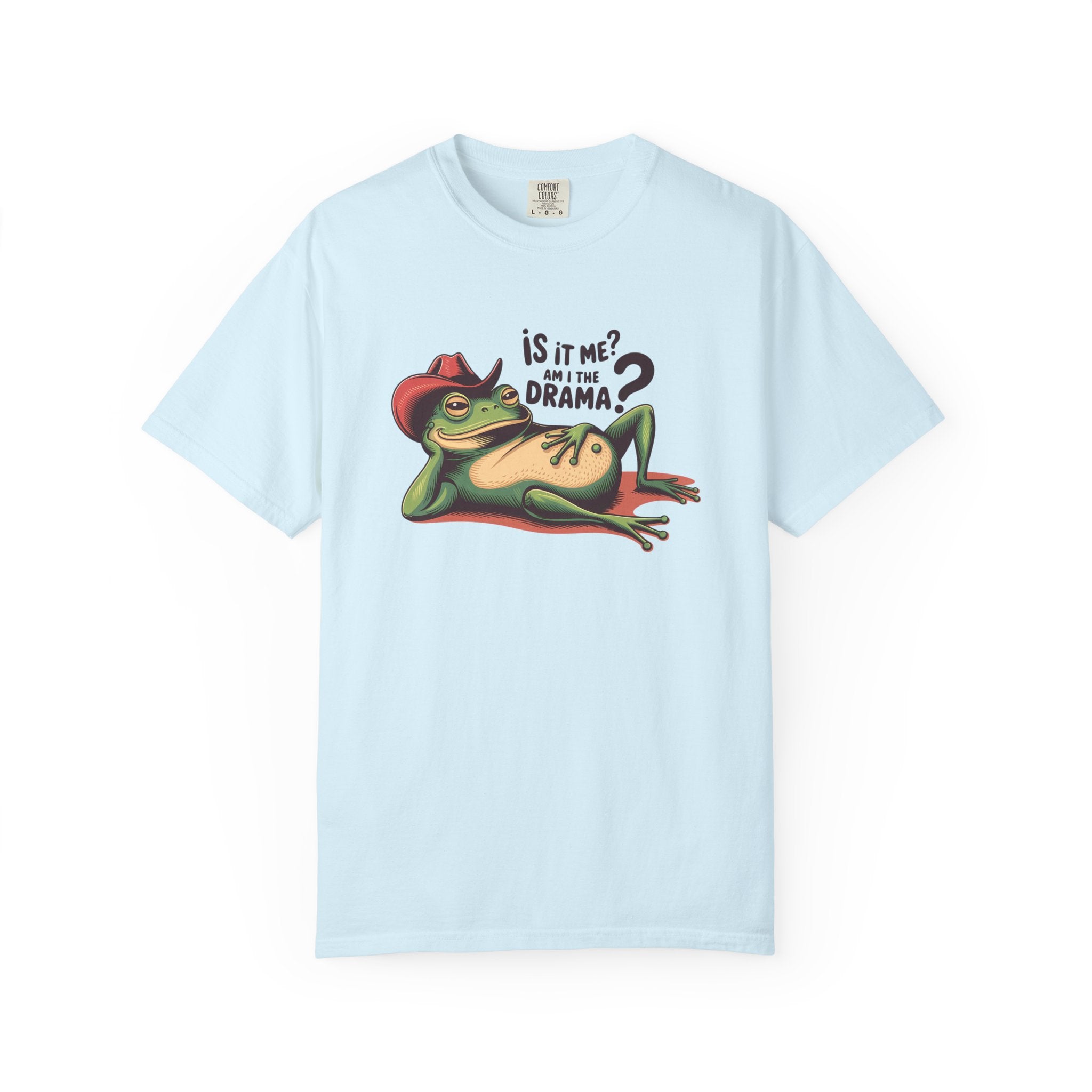 Cowboy Frog Graphic T-Shirt, Vintage Style Cotton Unisex Casual Tee