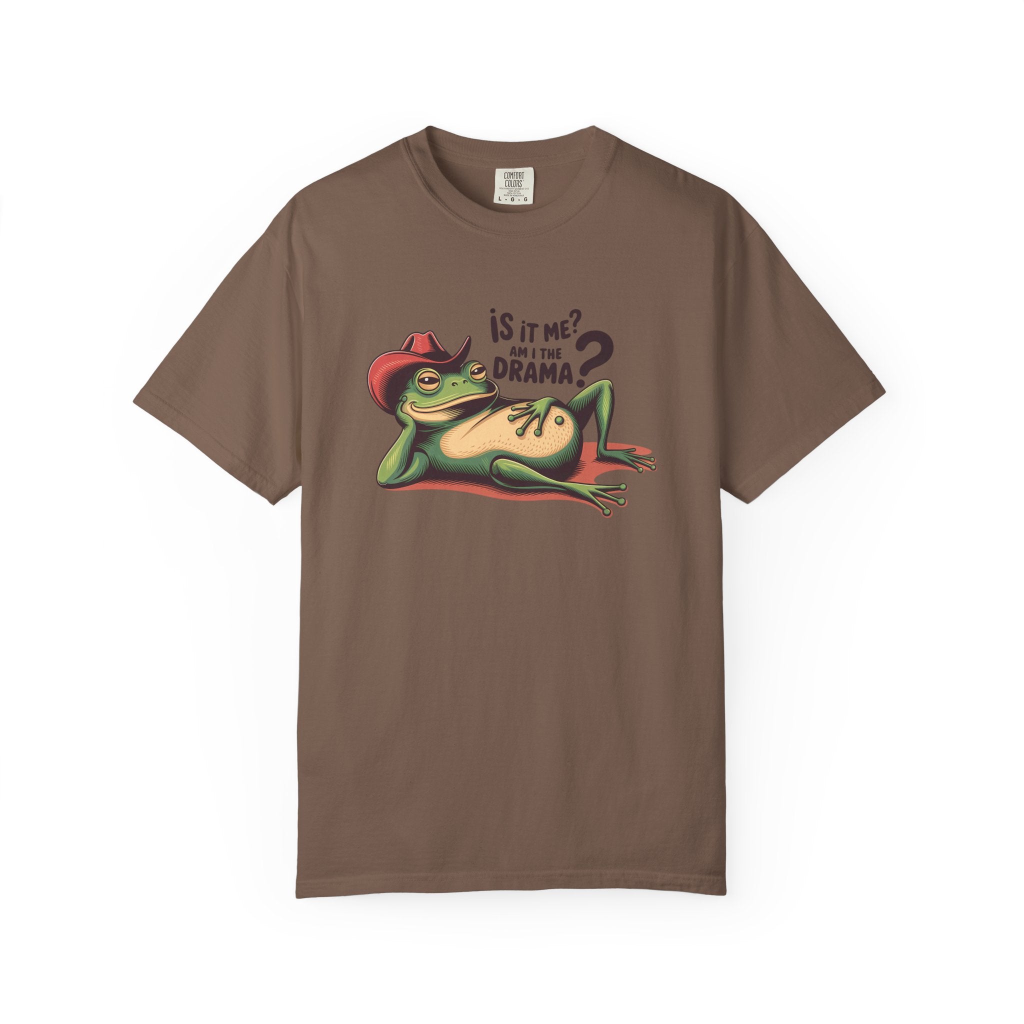 Cowboy Frog Graphic T-Shirt, Vintage Style Cotton Unisex Casual Tee