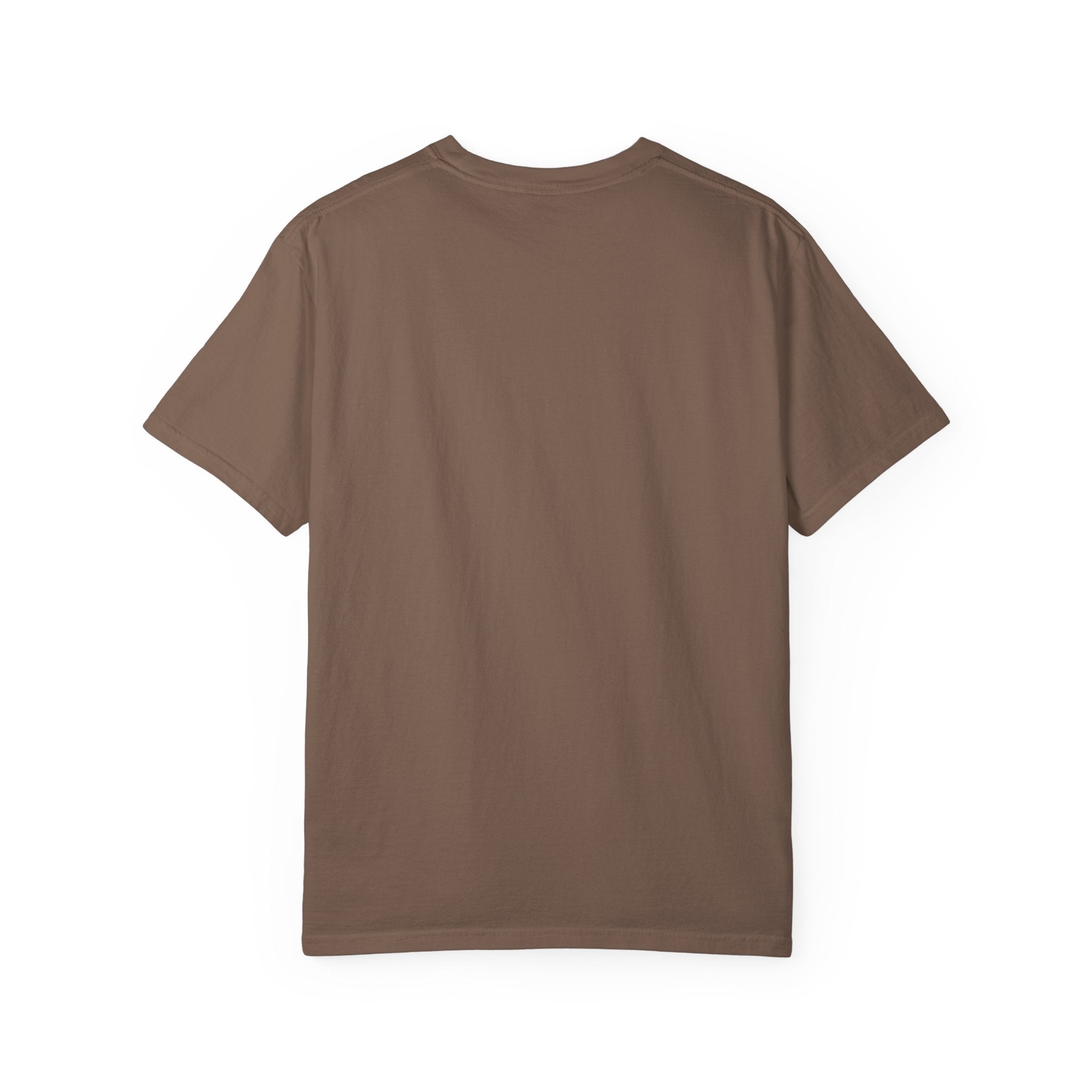 Coffee Dog T-Shirt — "Decaf? That Feels Personal." Funny Coffee Lover Tee