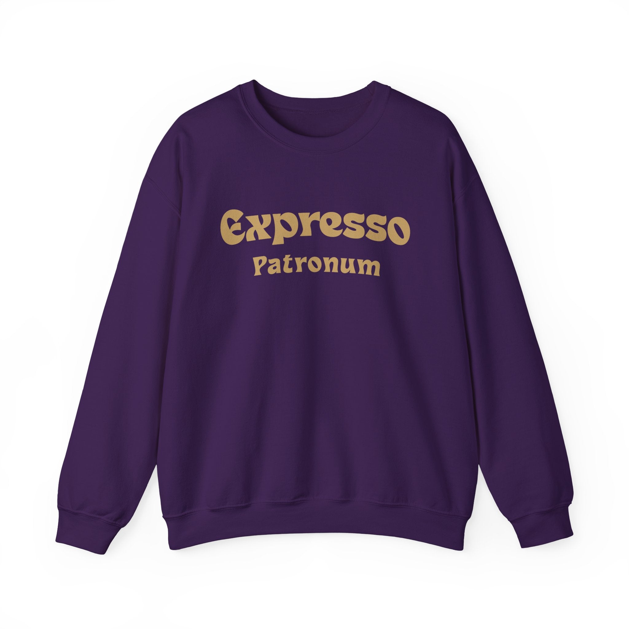 Expresso Patronum Crewneck Sweatshirt – Cozy Cotton Blend Pullover