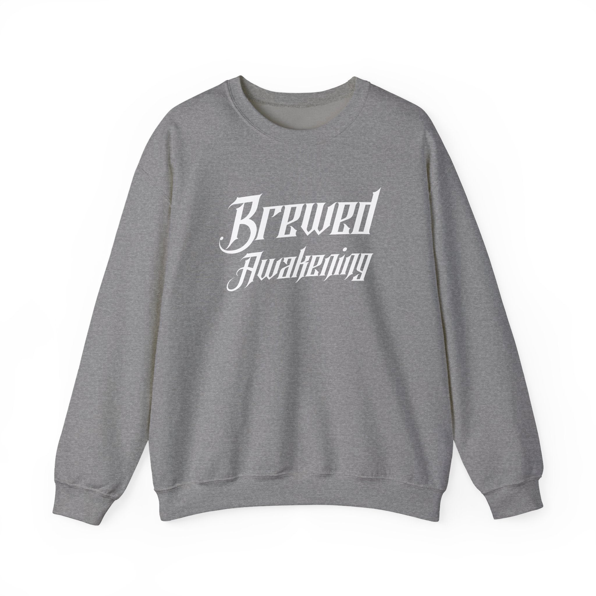 Brevity Brew Coffee Sweatshirt – Decaf Is For Cowards Vintage Crewneck