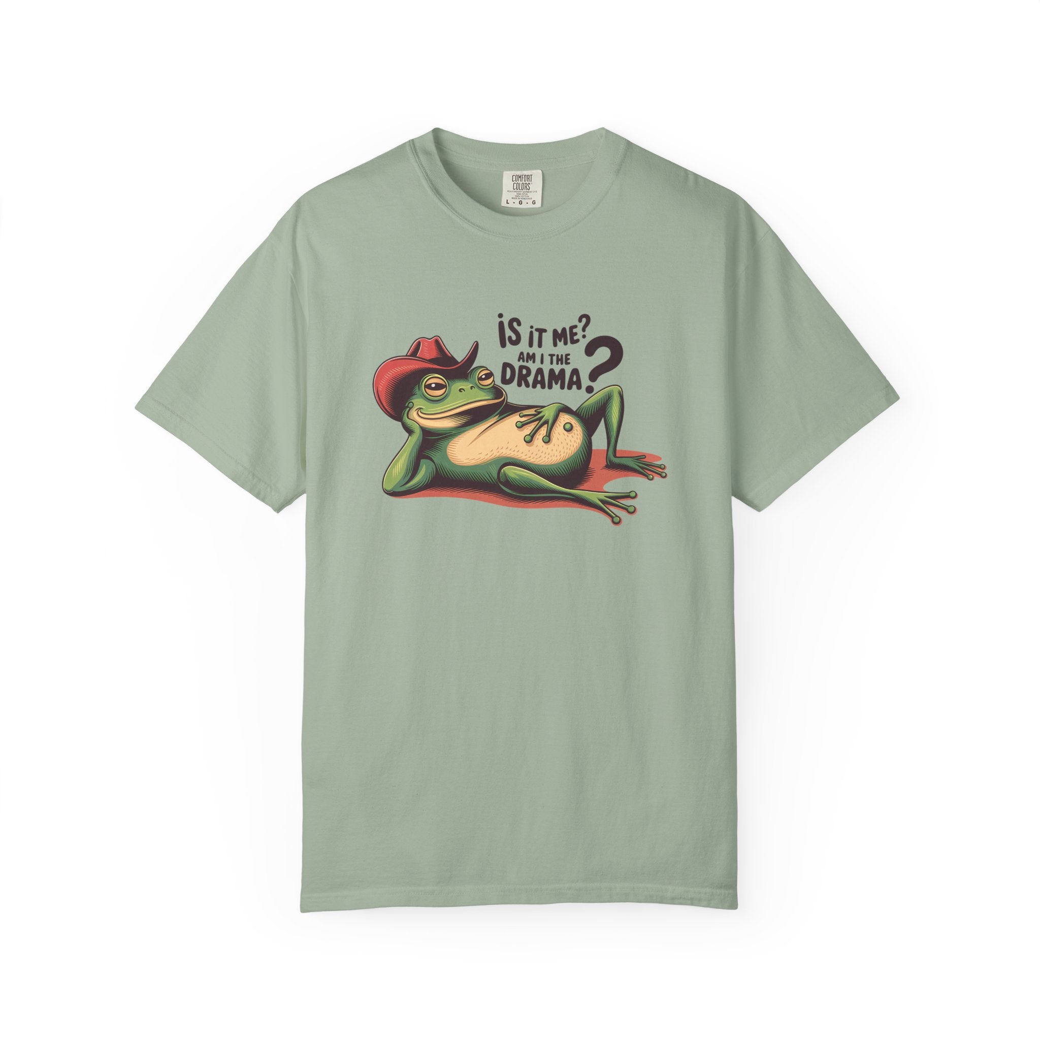 Cowboy Frog Graphic T-Shirt, Vintage Style Cotton Unisex Casual Tee