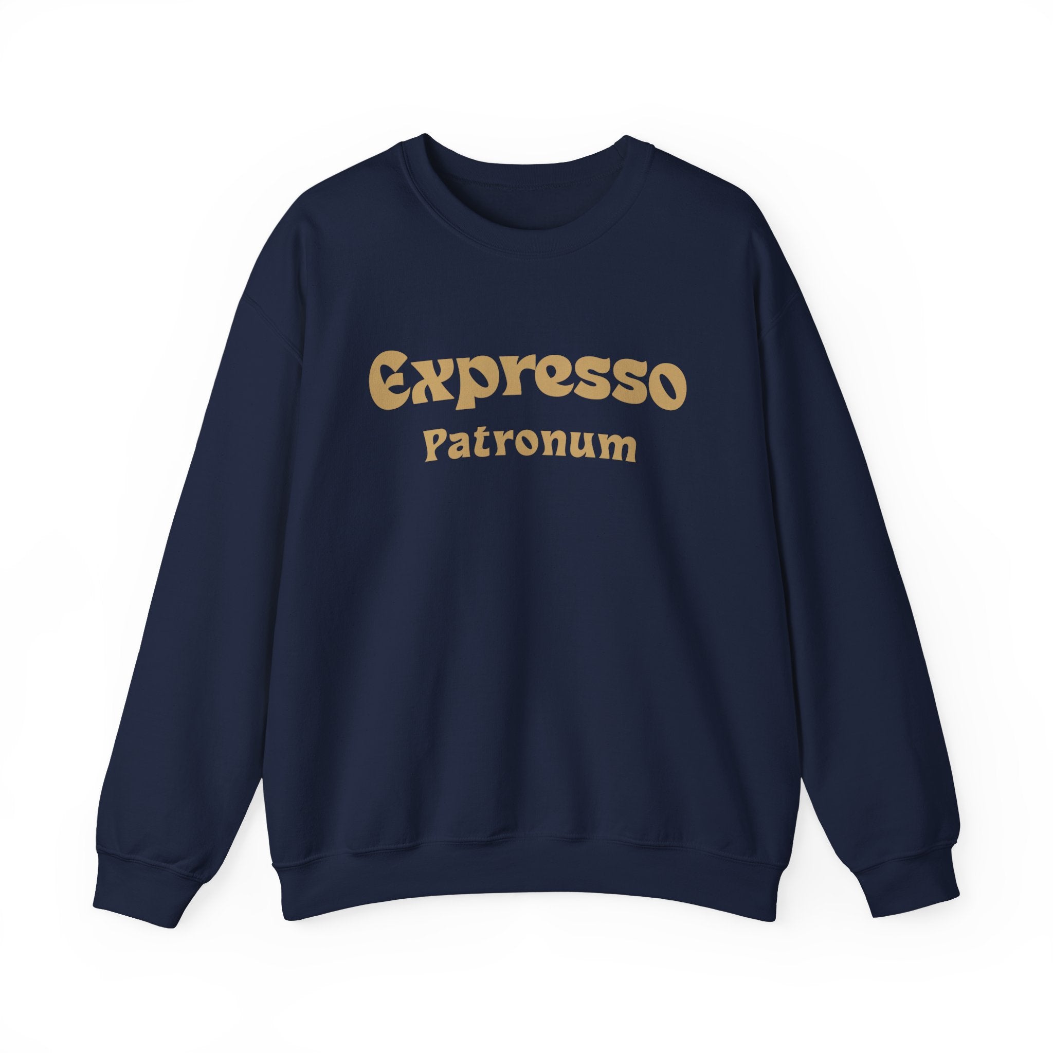Expresso Patronum Crewneck Sweatshirt – Cozy Cotton Blend Pullover
