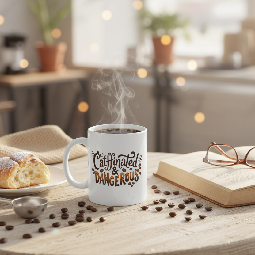 Catffinated & Dangerous Mug Lifestyle