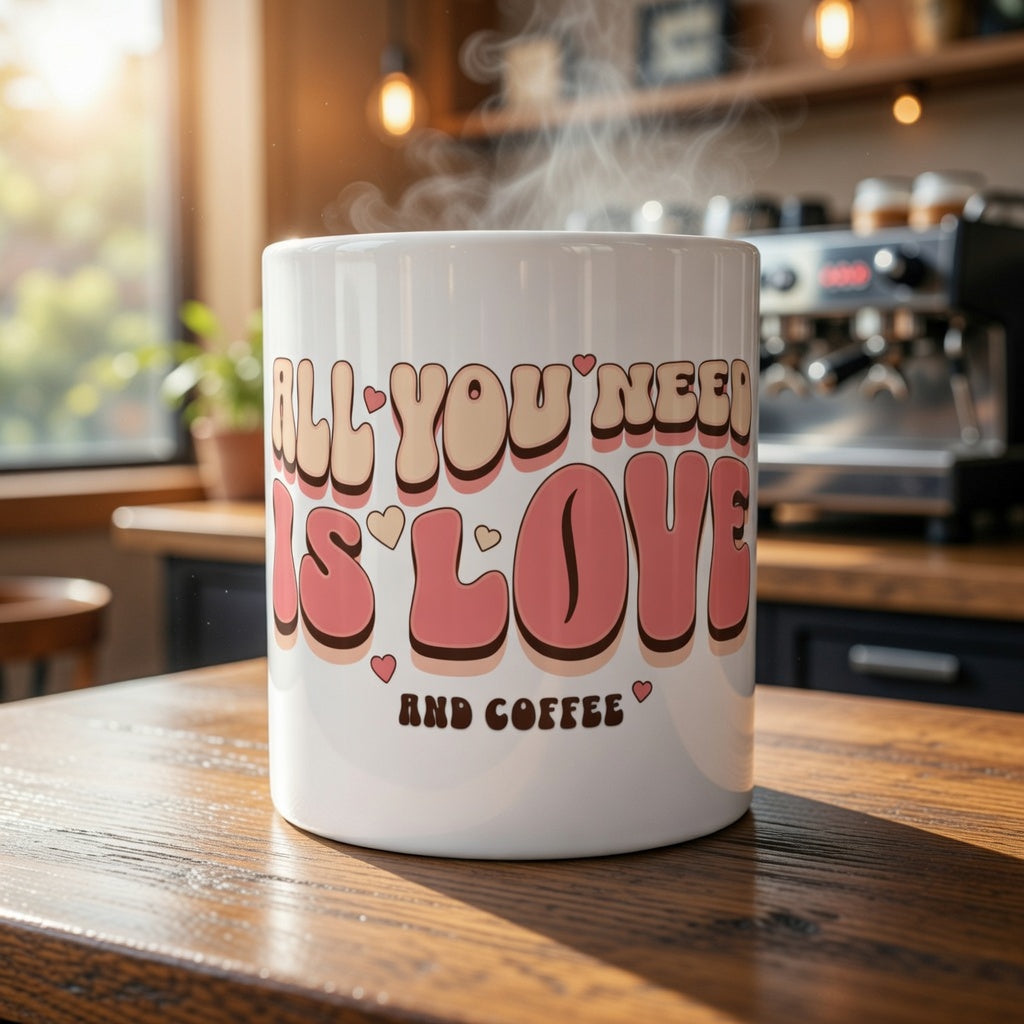 Funny black ceramic coffee mug gift under 25 dollars.