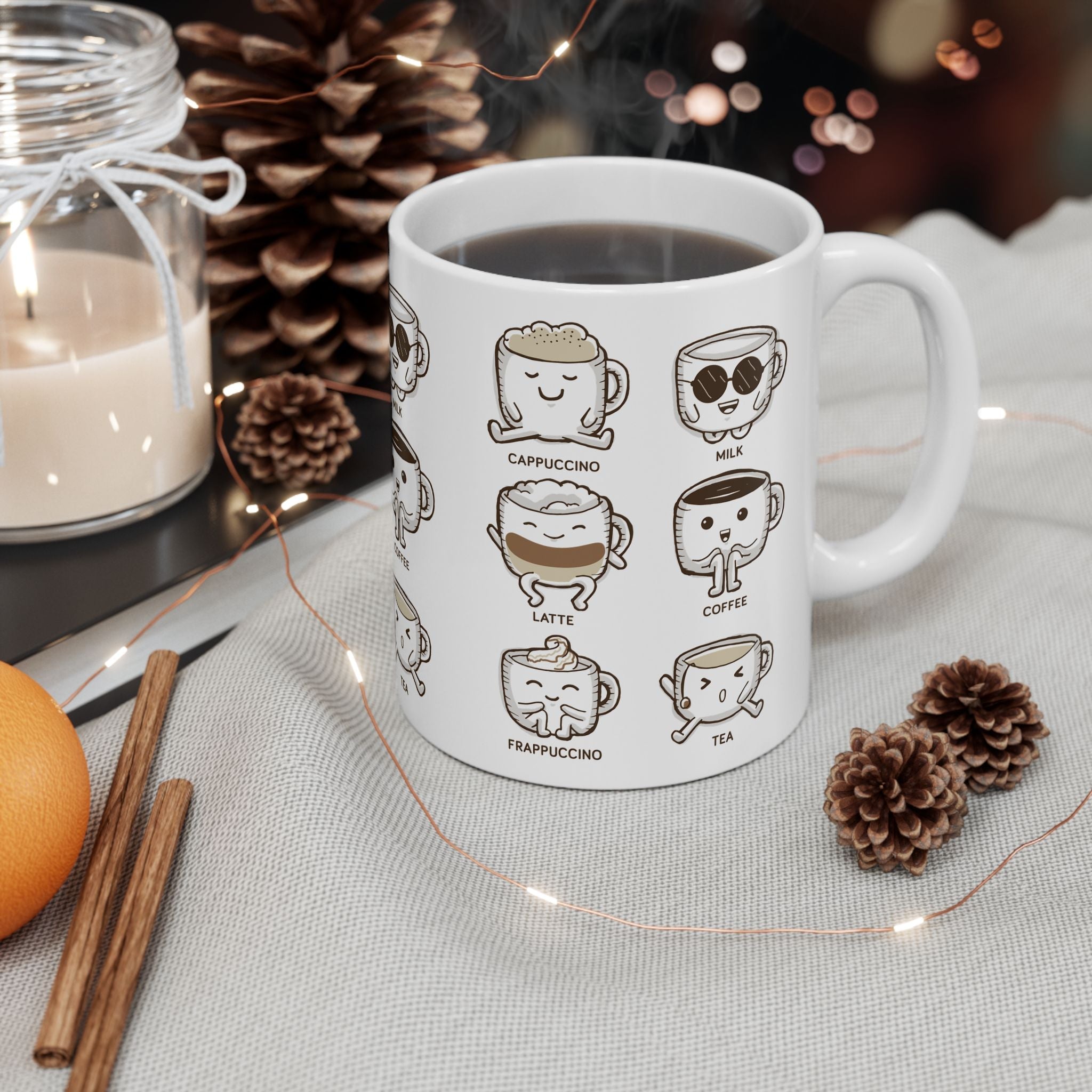 Coffee mugs from Brevity Brew – eclectic drinkware for every mood