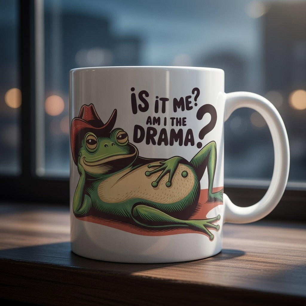 Funny coffee mug with the phrase ‘I speak fluent sarcasm’ in bold lettering—ideal for witty caffeine fans.