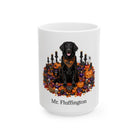 Personalized Flat Coated Retriever Halloween Mug – Custom Name Gift