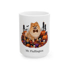 Personalized Pomeranian Halloween Mug – Custom Dog Name Gift