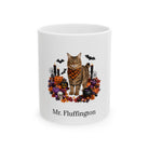 Personalized American Bobtail Cat Mug – Custom Pet Name Halloween Gift