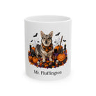 Personalized Swedish Vallhund Halloween Mug – Custom Dog Name Gift