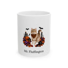 Personalized American Curl Cat Mug – Custom Pet Name Halloween Gift