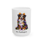Personalized Australian Shepherd Dog Mug – Custom Pet Name Halloween Gift