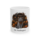 Personalized Chartreux Cat Halloween Mug – Custom Name
