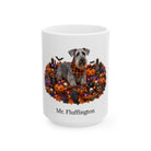 Personalized Cesky Terrier Halloween Mug – Custom Dog Name Gift