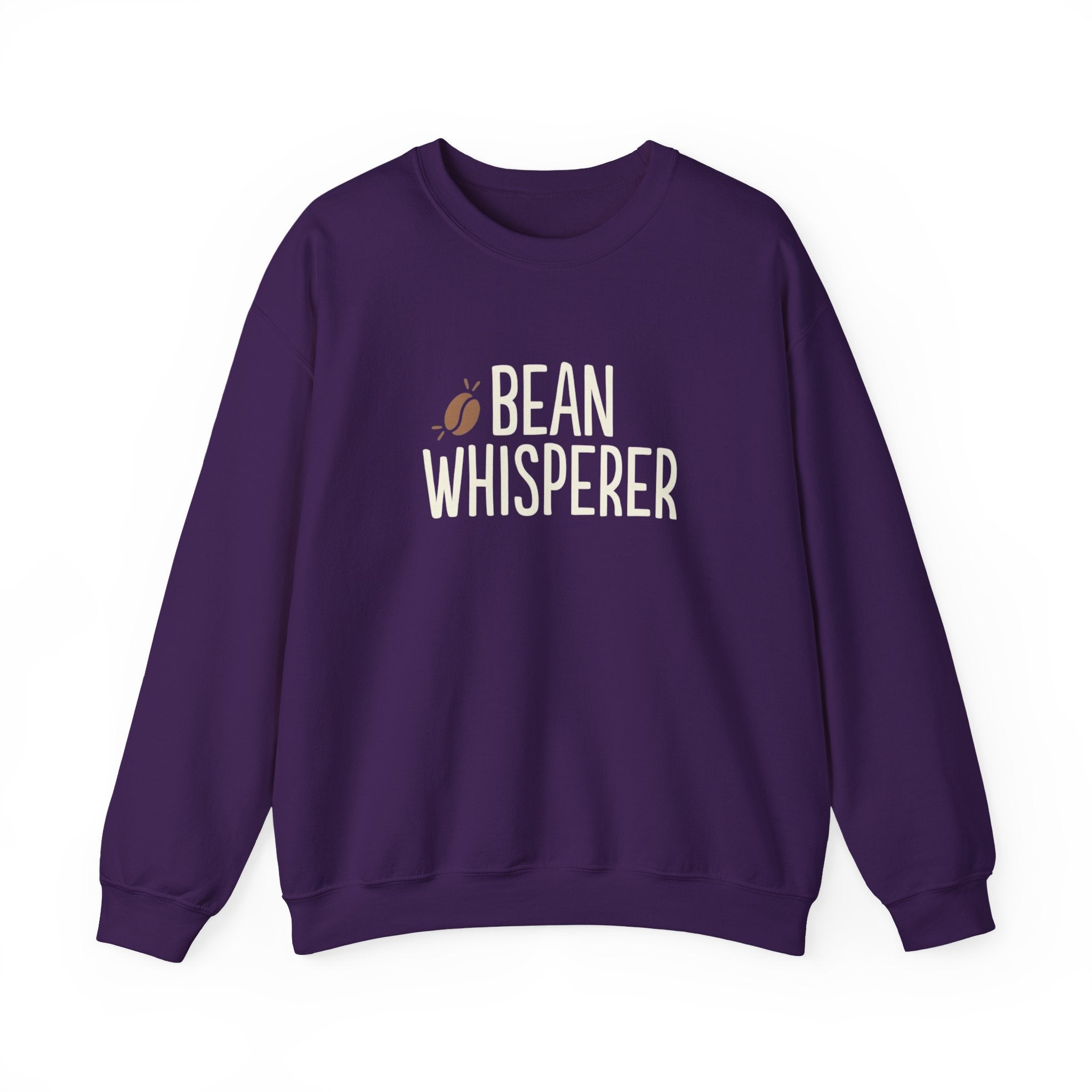Bean Whisperer Funny Coffee Roaster Sweatshirt | Unisex Fleece Crewneck