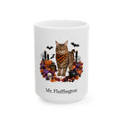Personalized American Bobtail Cat Mug – Custom Pet Name Halloween Gift