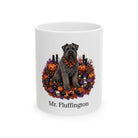 Personalized Bouvier des Flandres Halloween Mug – Custom Dog Name Gift