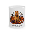 Personalized Finnish Spitz Halloween Mug – Custom Dog Name Gift