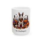 Personalized Miniature Bull Terrier Halloween Mug – Custom Name Gift