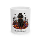 Personalized Poodle Dog Mug – Custom Pet Name Halloween Gift