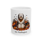 Personalized Old English Sheepdog Halloween Mug – Custom Dog Name Gift