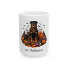 Personalized Rottweiler Halloween Mug – Custom Dog Name Gift