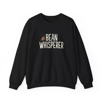 Bean Whisperer Funny Coffee Roaster Sweatshirt | Unisex Fleece Crewneck