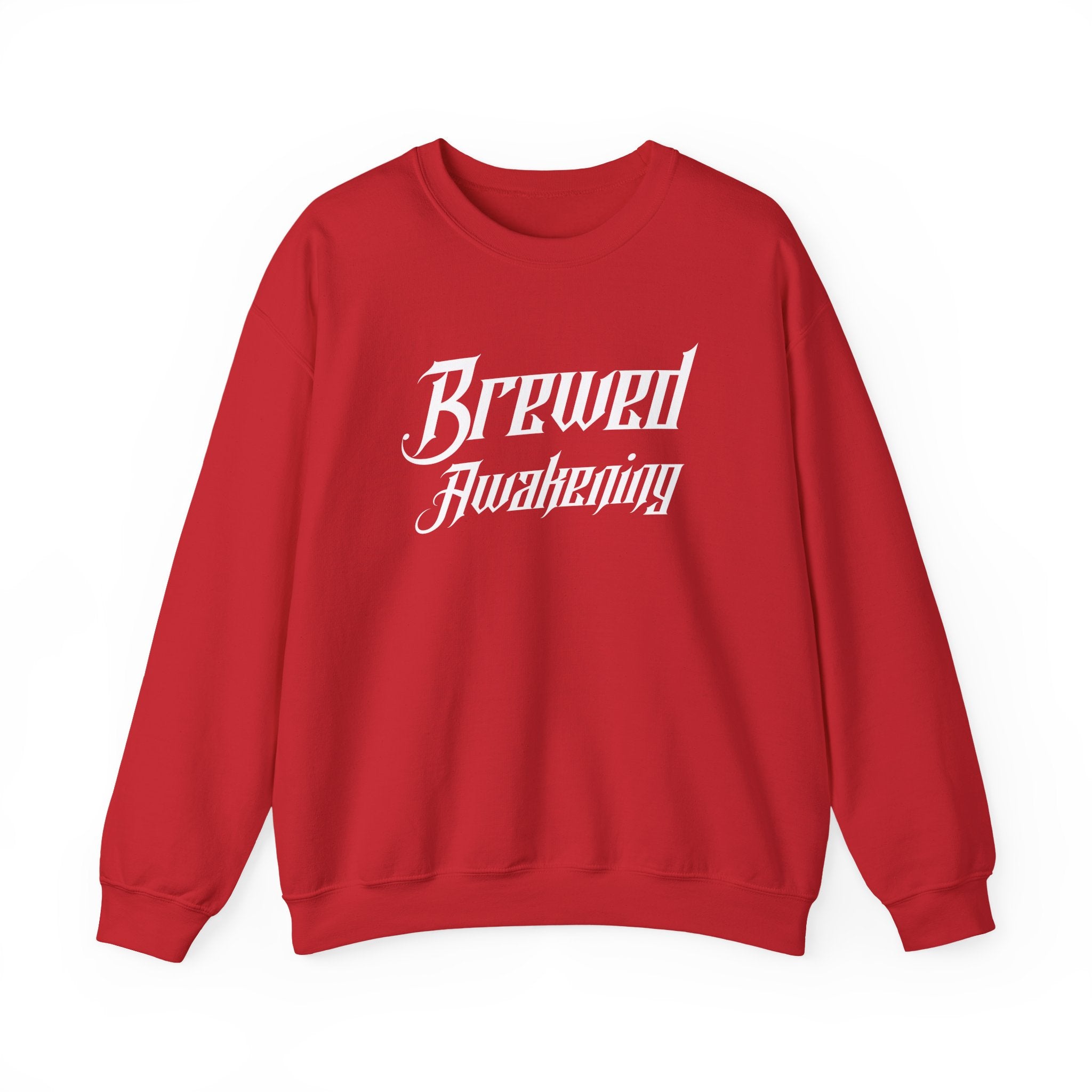 Brevity Brew Coffee Sweatshirt – Decaf Is For Cowards Vintage Crewneck