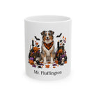 Personalized Australian Shepherd Halloween Mug – Custom Dog Name Gift