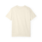 Plain back of Ivory Comfort Colors T-shirt.