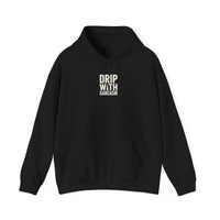 Drip With Sarcasm Funny Coffee Hoodie | Unisex Gildan 18500 Pullover