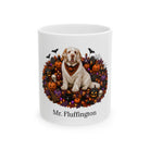 Personalized Clumber Spaniel Halloween Mug – Custom Dog Name Gift
