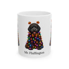 Personalized Black Poodle Halloween Mug – Custom Dog Name Gift