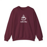 Brevity Brew Coffee Time Graphic Sweatshirt – Cozy Unisex Crewneck