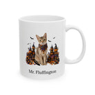 Personalized Singapura Cat Halloween Mug – Custom Pet Name Gift