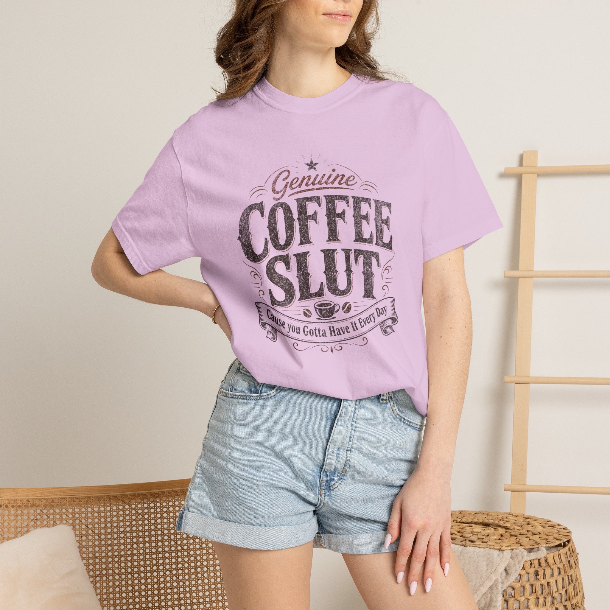 Coffee Slut Graphic Tee — Funny Coffee Lover Shirt