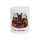 Personalized French Bulldog Halloween Mug – Custom Dog Name Gift