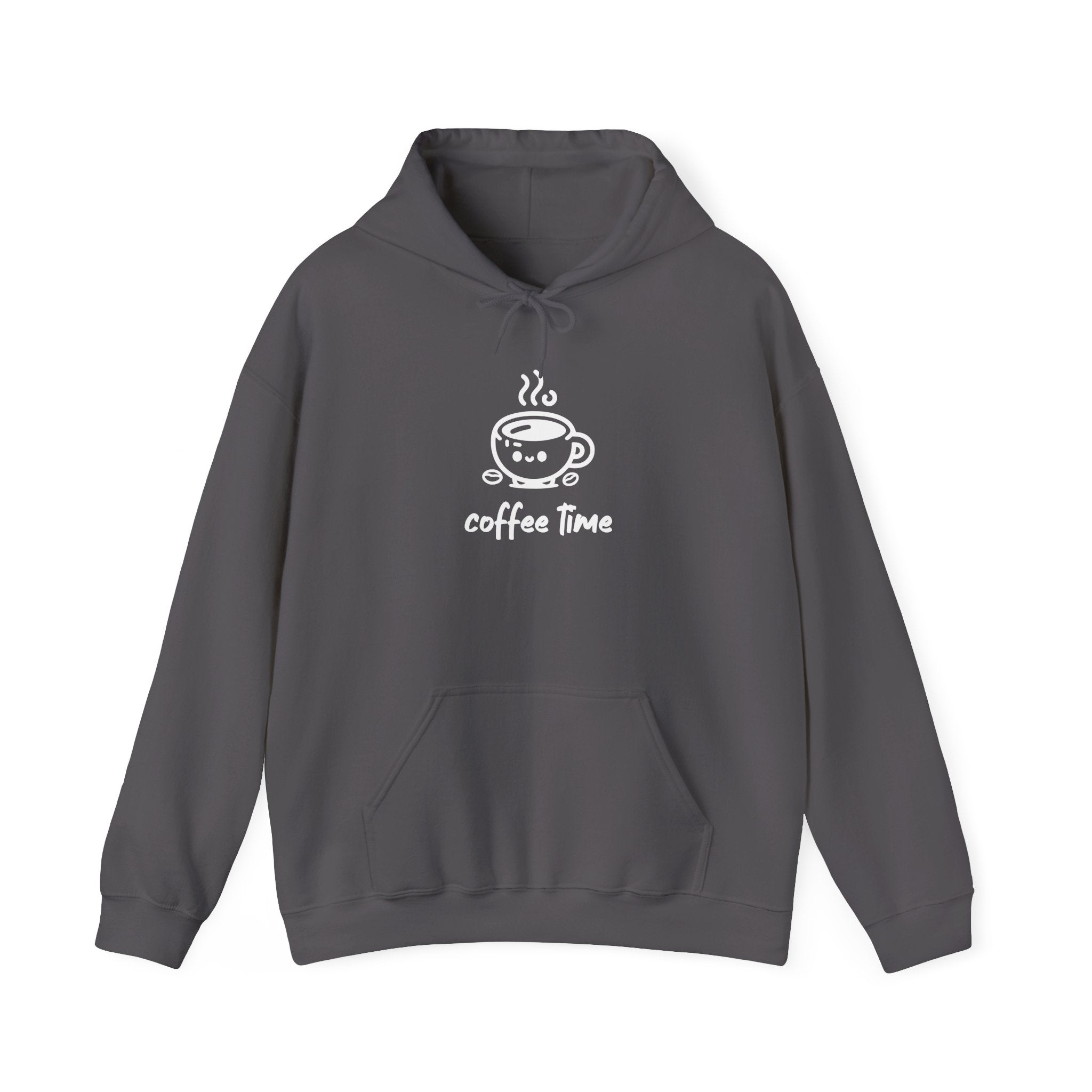 Brevity Brew Hoodie - Minimalist Script Logo - Aesthetic Coffee Sweatshirt - Cozy Writer Pullover - Unisex Soft Fleece