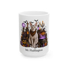 Personalized Cornish Rex Cat Halloween Mug – Custom Name