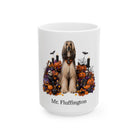 Personalized Afghan Hound Halloween Mug – Custom Dog Name Gift