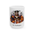 Personalized Entlebucher Mountain Halloween Mug – Custom Dog Name Gift