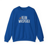 Bean Whisperer Funny Coffee Roaster Sweatshirt | Unisex Fleece Crewneck