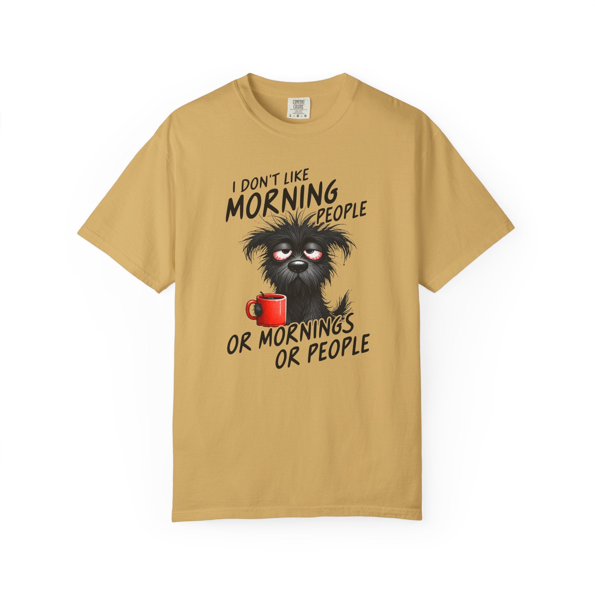 I Don't Like Morning People T-Shirt — Anti-Morning Tee for Night Owls