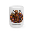 Personalized Chesapeake Bay Retriever Halloween Mug – Custom Name Gift